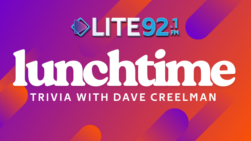 Lunchtime Trivia Wednesday, September 24