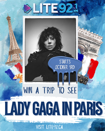 Lady Gaga promotional poster